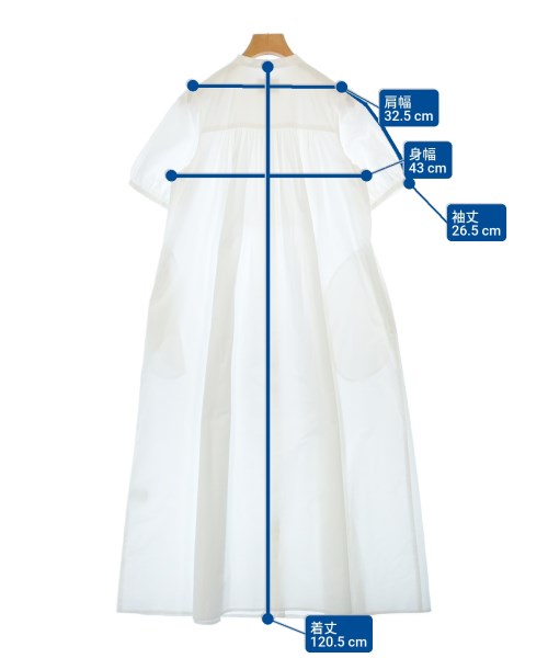 UNITED ARROWS（ユナイテッドアローズ）シャツワンピース 白 サイズ:F レディース/2200614514056