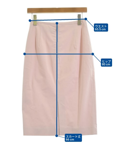 UNITED ARROWS（ユナイテッドアローズ）ロング・マキシ丈スカート ピンク サイズ:38(M位) レディース/2200611551092