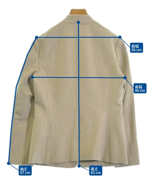 UNITED ARROWS（ユナイテッドアローズ）ジャケット ベージュ サイズ:36(S位) レディース/2200612585034