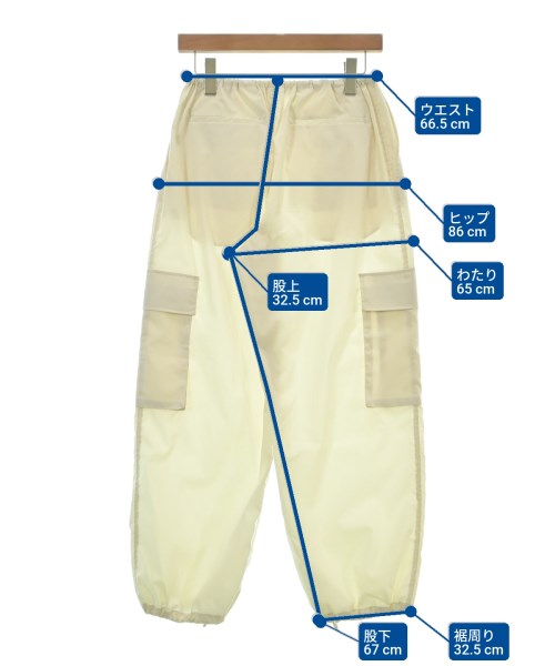 UNITED ARROWS（ユナイテッドアローズ）カーゴパンツ 白 サイズ:36(S位) レディース/2200618040049