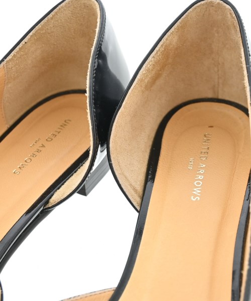 UNITED ARROWS（ユナイテッドアローズ）パンプス 黒 サイズ:EU37 1/2(24cm位) レディース/2200604946034
