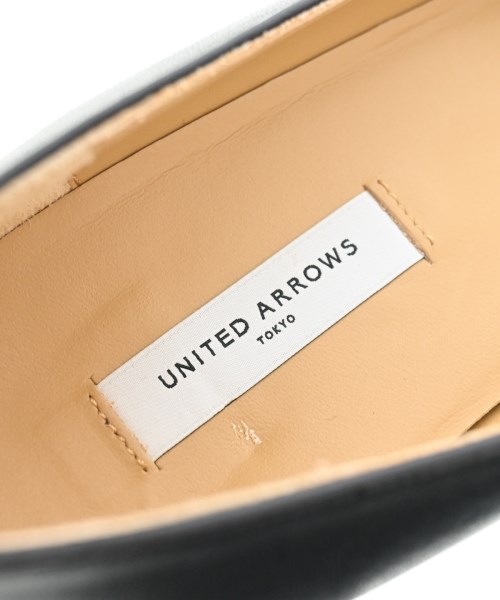 UNITED ARROWS（ユナイテッドアローズ）パンプス 黒 サイズ:EU37 1/2(24cm位) レディース/2200606620017