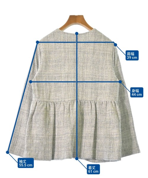 UNITED ARROWS（ユナイテッドアローズ）ブラウス 白 サイズ:38(M位) レディース/2200604661029
