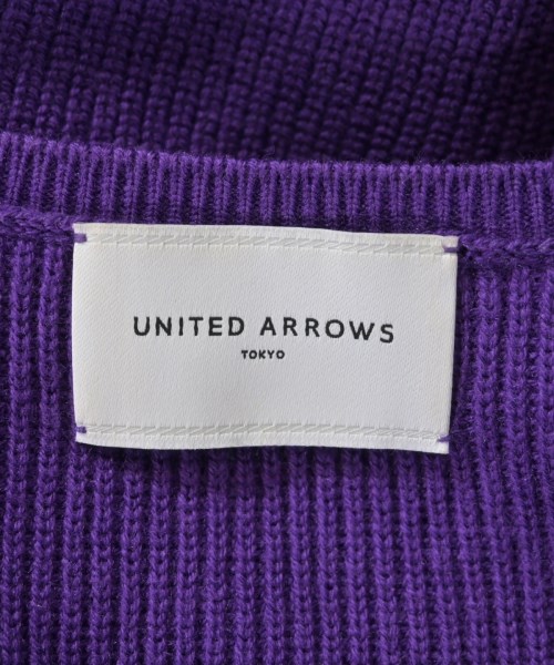 UNITED ARROWS（ユナイテッドアローズ）ニット・セーター 紫 サイズ:F レディース/2200605993051
