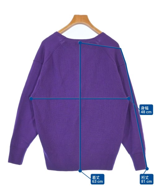 UNITED ARROWS（ユナイテッドアローズ）ニット・セーター 紫 サイズ:F レディース/2200605993051