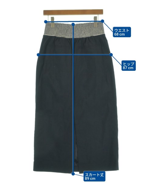 UNITED ARROWS（ユナイテッドアローズ）ロング・マキシ丈スカート 紺 サイズ:-(M位) レディース/2200606215107