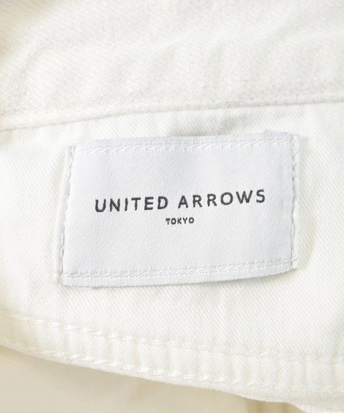 UNITED ARROWS（ユナイテッドアローズ）デニムパンツ 白 サイズ:38(M位) レディース/2200601742202
