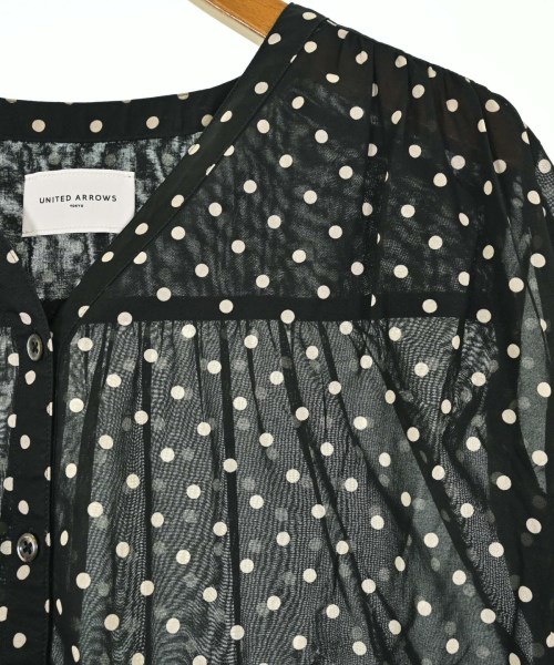 UNITED ARROWS（ユナイテッドアローズ）ブラウス 黒 サイズ:38(M位) レディース/2200606322089