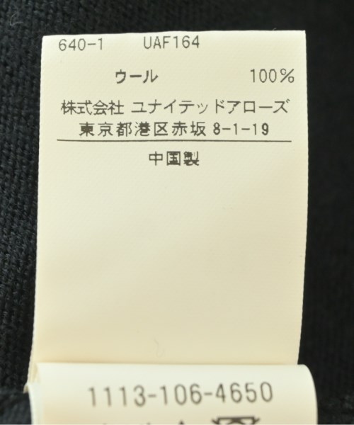UNITED ARROWS（ユナイテッドアローズ）ニット・セーター 黒 サイズ:S メンズ/2200571908042