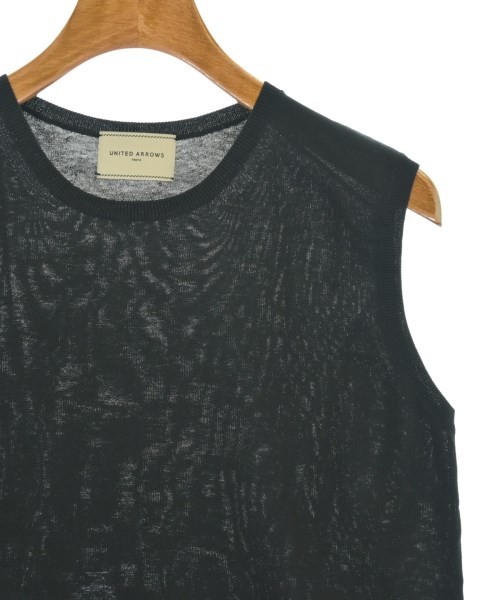 UNITED ARROWS（ユナイテッドアローズ）ベスト/ノースリーブ 黒 サイズ:-(M位) レディース/2200669553178