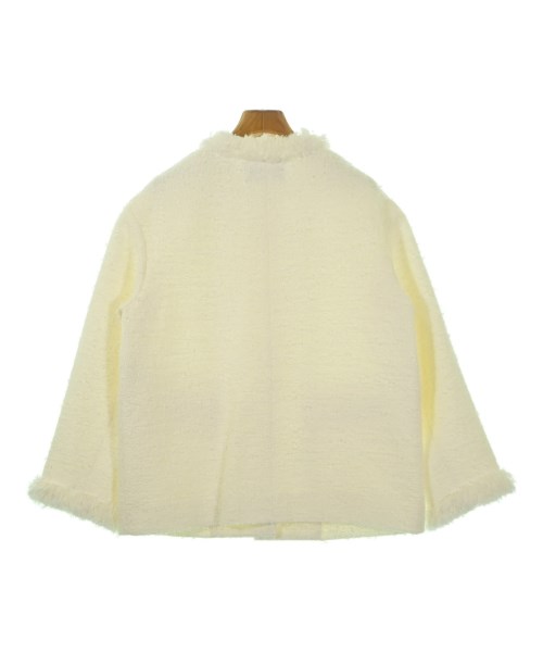 UNITED ARROWS（ユナイテッドアローズ）ノーカラージャケット 白 サイズ:38(M位) レディース/2200670038039