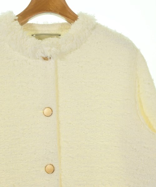 UNITED ARROWS（ユナイテッドアローズ）ノーカラージャケット 白 サイズ:38(M位) レディース/2200670038039