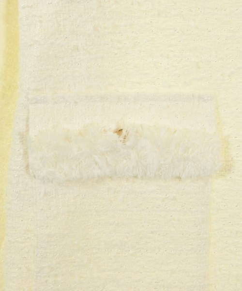 UNITED ARROWS（ユナイテッドアローズ）ノーカラージャケット 白 サイズ:38(M位) レディース/2200670038039