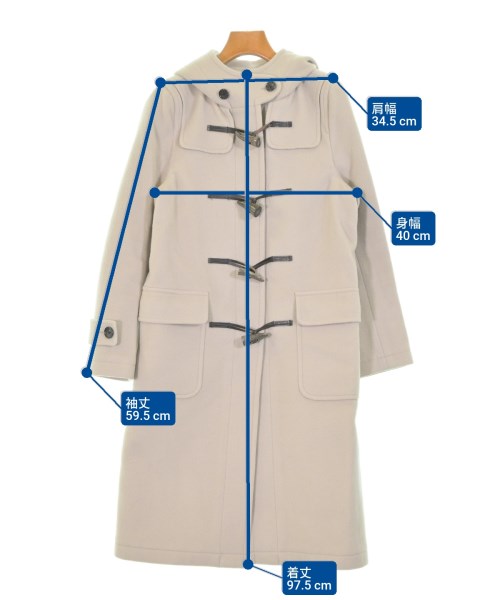 UNITED ARROWS（ユナイテッドアローズ）ダッフルコート ベージュ サイズ:36(S位) レディース/2200670543076