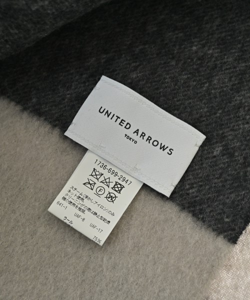 UNITED ARROWS(ユナイテッドアローズ)ストール 黒 サイズ:-/2200669769036