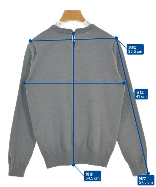 UNITED ARROWS（ユナイテッドアローズ）ニット・セーター グレー サイズ:F レディース/2200672521171