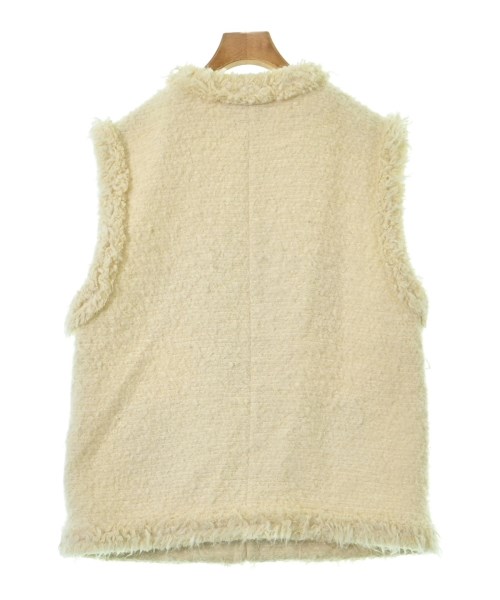 UNITED ARROWS（ユナイテッドアローズ）ノーカラージャケット 白 サイズ:36(S位) レディース/2200673038012