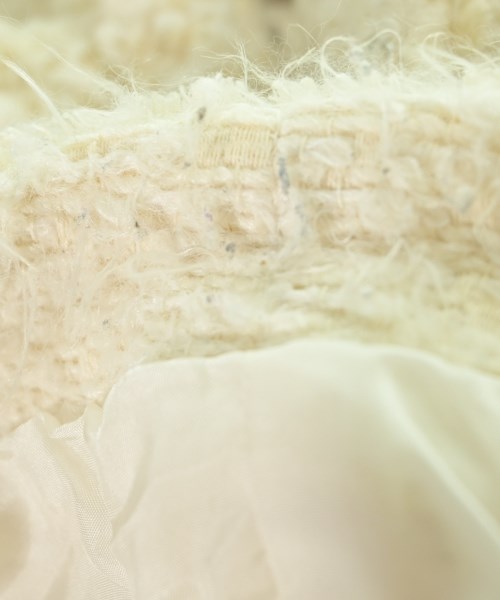 UNITED ARROWS（ユナイテッドアローズ）ノーカラージャケット 白 サイズ:36(S位) レディース/2200673038012