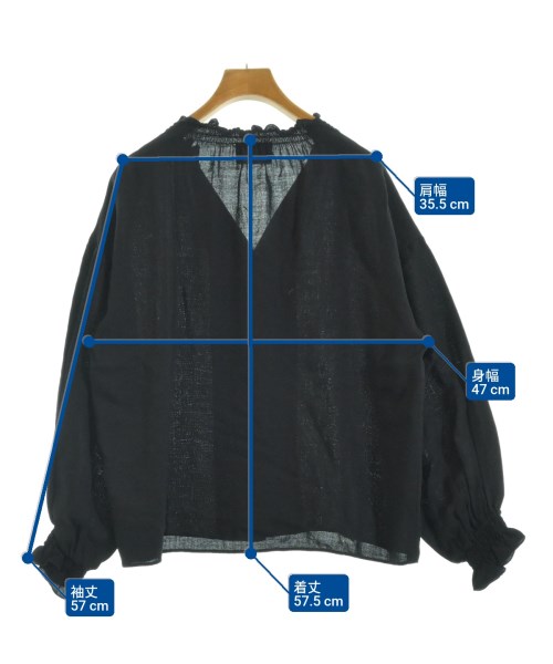 UNITED ARROWS（ユナイテッドアローズ）ブラウス 黒 サイズ:-(M位) レディース/2200673391018