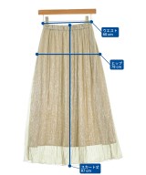 UNITED ARROWS（ユナイテッドアローズ）ロング・マキシ丈スカート ベージュ サイズ:36(S位) レディース/2200671015039