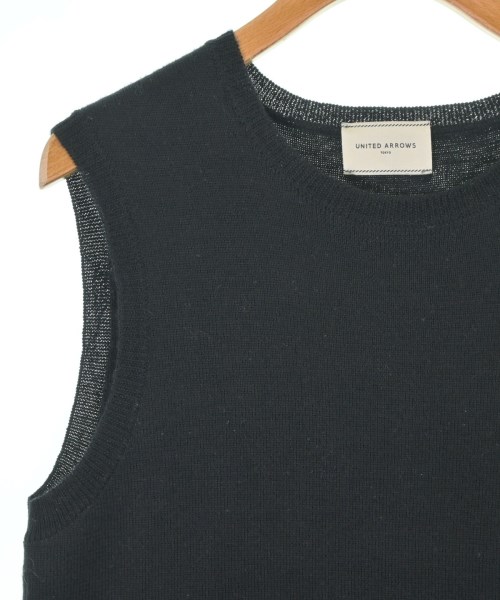 UNITED ARROWS（ユナイテッドアローズ）ベスト 黒 サイズ:-(M位) レディース/2200673944047