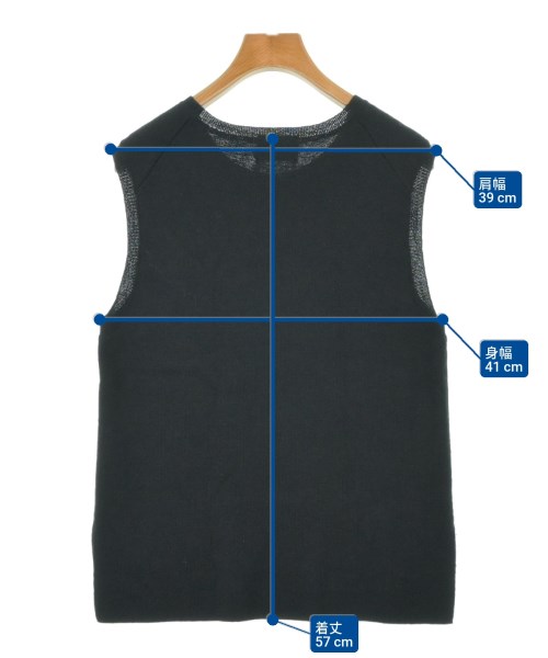 UNITED ARROWS（ユナイテッドアローズ）ベスト 黒 サイズ:-(M位) レディース/2200673944047