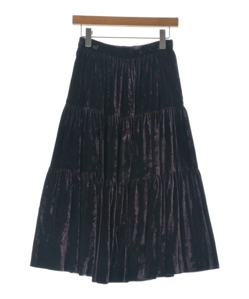 UNITED ARROWS（ユナイテッドアローズ）ロング・マキシ丈スカート 紫 サイズ:36(S位) レディース/2200673944078