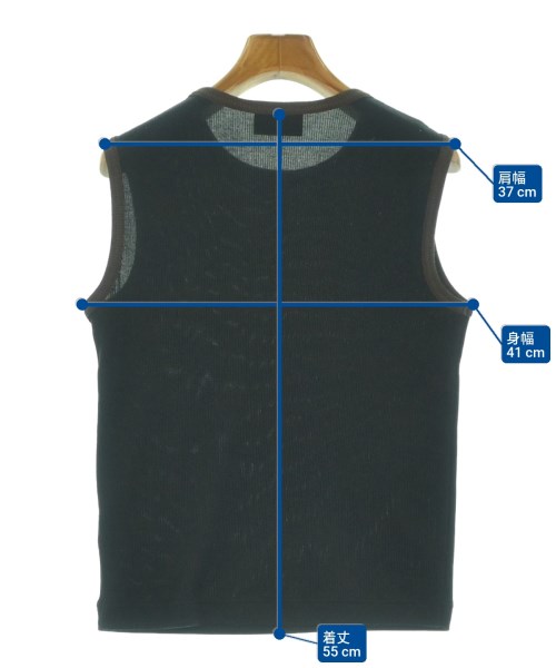 UNITED ARROWS（ユナイテッドアローズ）ノースリーブ 黒 サイズ:-(S位) レディース/2200673974051