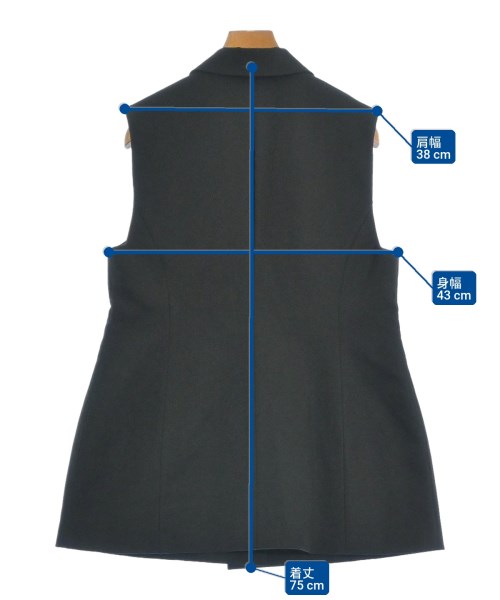 UNITED ARROWS（ユナイテッドアローズ）ジャケット 黒 サイズ:38(M位) レディース/2200664221010