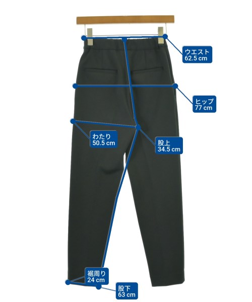 UNITED ARROWS（ユナイテッドアローズ）スラックス 黒 サイズ:32(XXS位) レディース/2200668588232