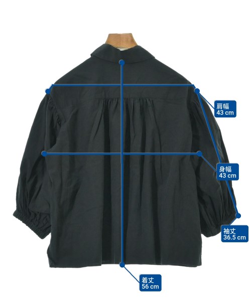 UNITED ARROWS（ユナイテッドアローズ）カジュアルシャツ 黒 サイズ:F レディース/2200670959020