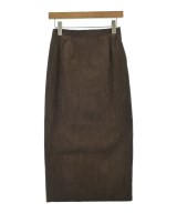 UNITED ARROWS（ユナイテッドアローズ）ロング・マキシ丈スカート 茶 サイズ:36(S位) レディース/2200672581113