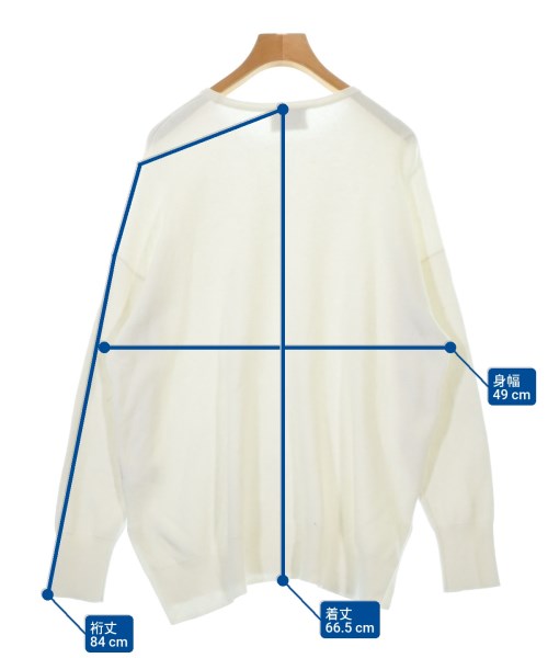 UNITED ARROWS（ユナイテッドアローズ）ニット・セーター 白 サイズ:F レディース/2200669742053