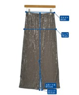 UNITED ARROWS（ユナイテッドアローズ）ロング・マキシ丈スカート 茶 サイズ:36(S位) レディース/2200669742213