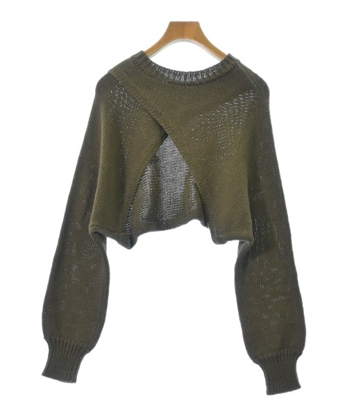 UNITED ARROWS（ユナイテッドアローズ）ニット・セーター カーキ サイズ:-(M位) レディース/2200676883091