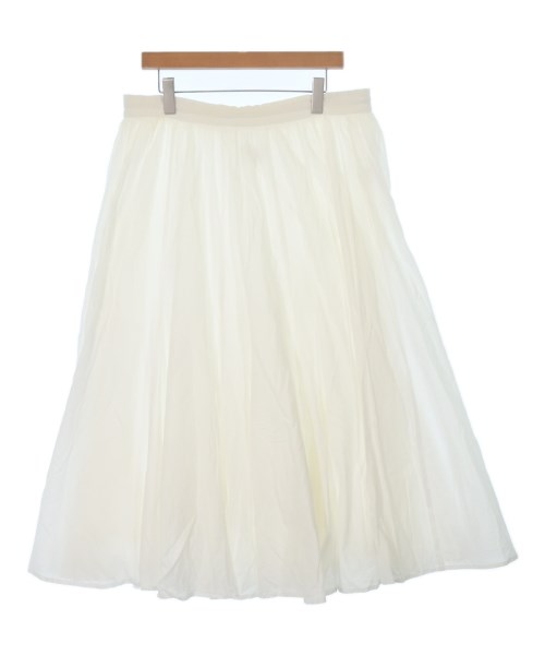 UNITED ARROWS(ユナイテッドアローズ)ロング・マキシ丈スカート 白 サイズ:38(M位)/2200672495083