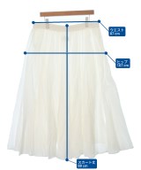 UNITED ARROWS（ユナイテッドアローズ）ロング・マキシ丈スカート 白 サイズ:38(M位) レディース/2200672495083