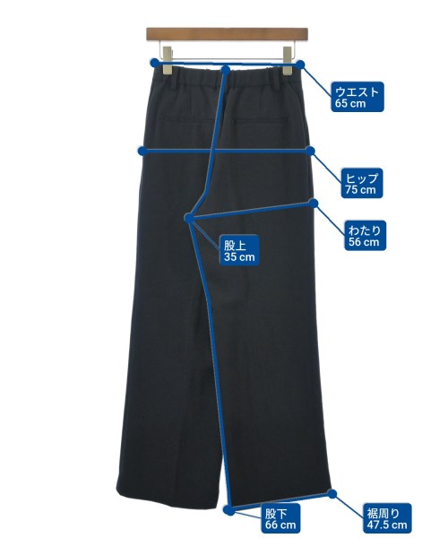 UNITED ARROWS（ユナイテッドアローズ）スラックス 紺 サイズ:36(S位) レディース/2200676942019