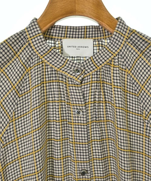UNITED ARROWS（ユナイテッドアローズ）シャツワンピース ベージュ サイズ:F レディース/2200677271019