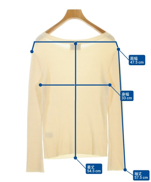 UNITED ARROWS（ユナイテッドアローズ）ニット・セーター 白 サイズ:-(M位) レディース/2200670100033