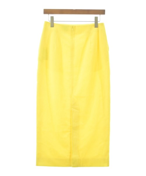 UNITED ARROWS（ユナイテッドアローズ）ひざ丈スカート 黄 サイズ:40(M位) レディース/2200677262031