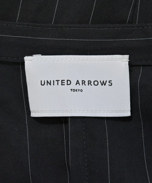 UNITED ARROWS（ユナイテッドアローズ）ノーカラージャケット 黒 サイズ:36(S位) レディース/2200674726161