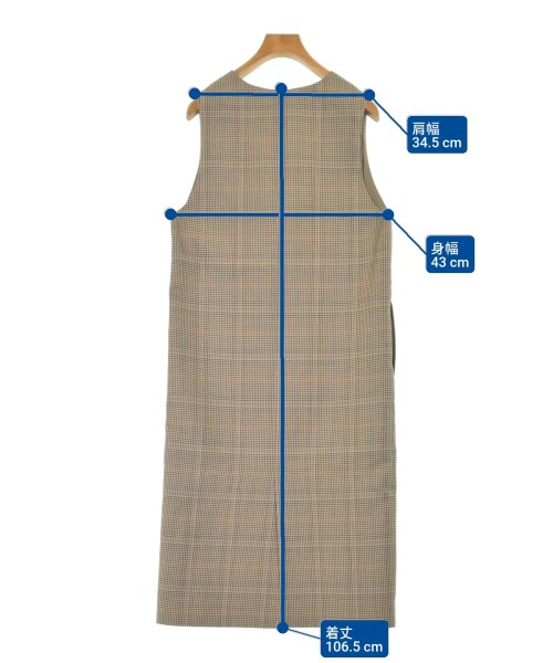 UNITED ARROWS（ユナイテッドアローズ）ワンピース ベージュ サイズ:36(S位) レディース/2200671699024