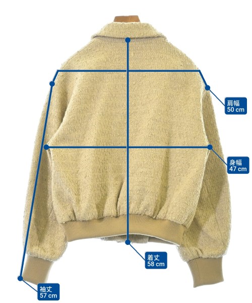 UNITED ARROWS（ユナイテッドアローズ）ブルゾン ベージュ サイズ:F レディース/2200676803020