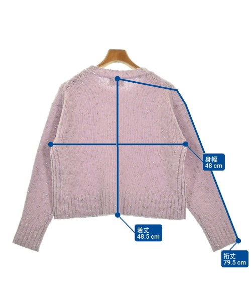 UNITED ARROWS（ユナイテッドアローズ）ニット・セーター 紫 サイズ:-(M位) レディース/2200676803068