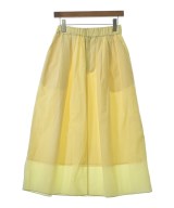 UNITED ARROWS（ユナイテッドアローズ）ロング・マキシ丈スカート 黄 サイズ:36(S位) レディース/2200676803433