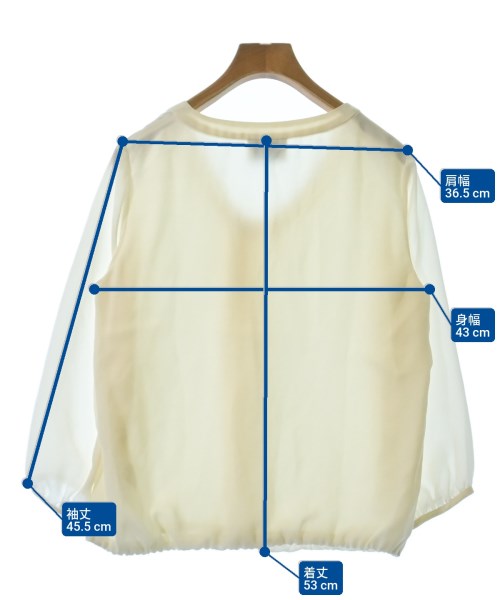 UNITED ARROWS（ユナイテッドアローズ）ブラウス 白 サイズ:38(M位) レディース/2200672714115