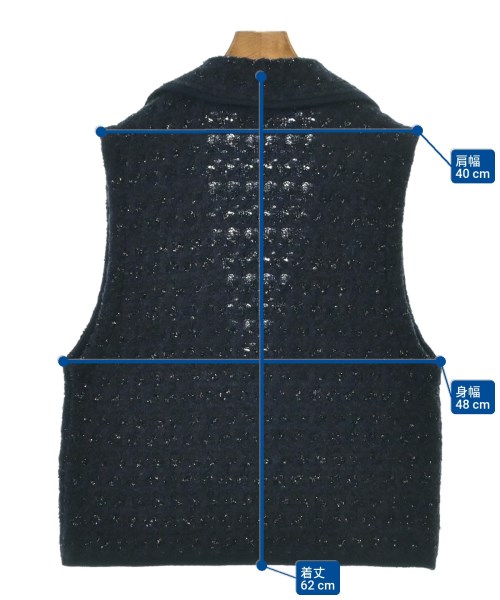 UNITED ARROWS（ユナイテッドアローズ）ベスト 紺 サイズ:-(M位) レディース/2200673581051