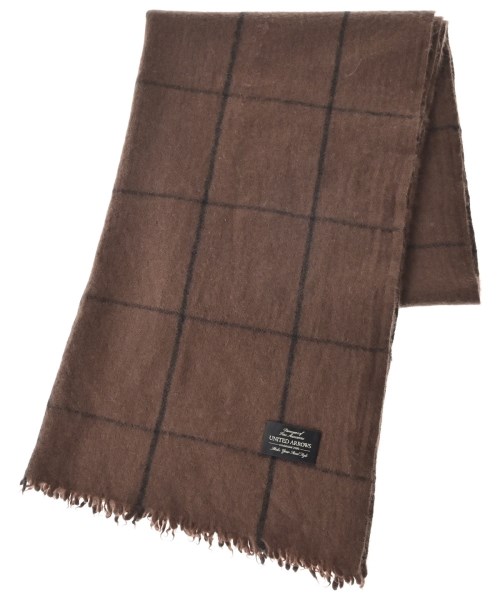 UNITED ARROWS(ユナイテッドアローズ)マフラー 茶 サイズ:-/2200678404096