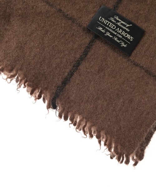 UNITED ARROWS（ユナイテッドアローズ）マフラー 茶 サイズ:- レディース/2200678404096